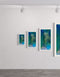 Deep Space is a Limited Edition Print by Seth B. Minkin, with deep blacks and celestial blues, capturing the vastness and mystery of outer space.