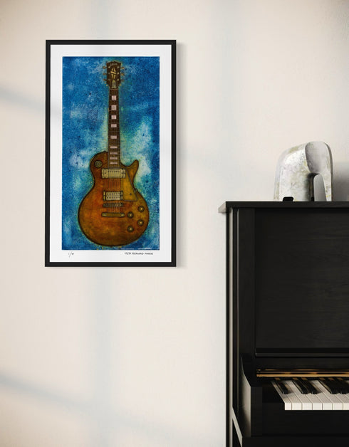 GIBSON LES PAUL CUSTOM | limited edition print