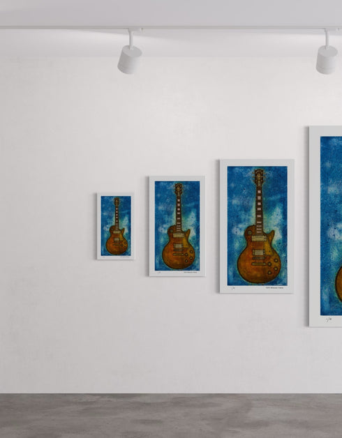 GIBSON LES PAUL CUSTOM | limited edition print