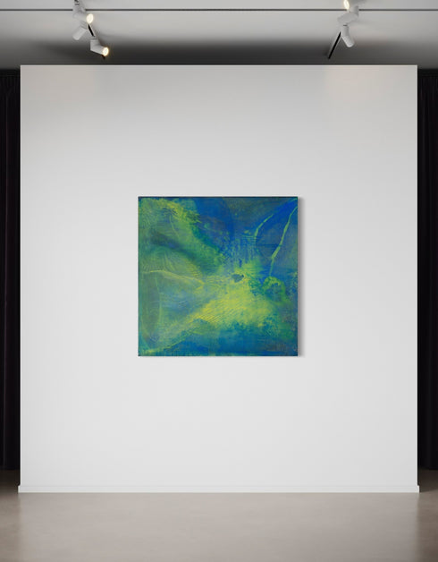 GREEN MACHINE | framed giclee on canvas print