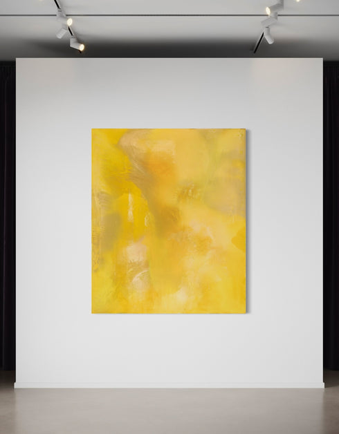 SCREAMING YELLOW ZONKER | framed giclee on canvas print