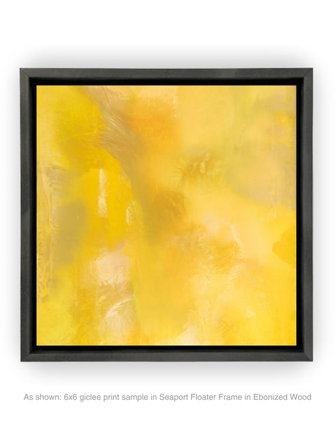 SCREAMING YELLOW ZONKER | framed giclee on canvas print
