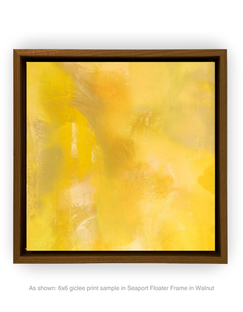 SCREAMING YELLOW ZONKER | framed giclee on canvas print
