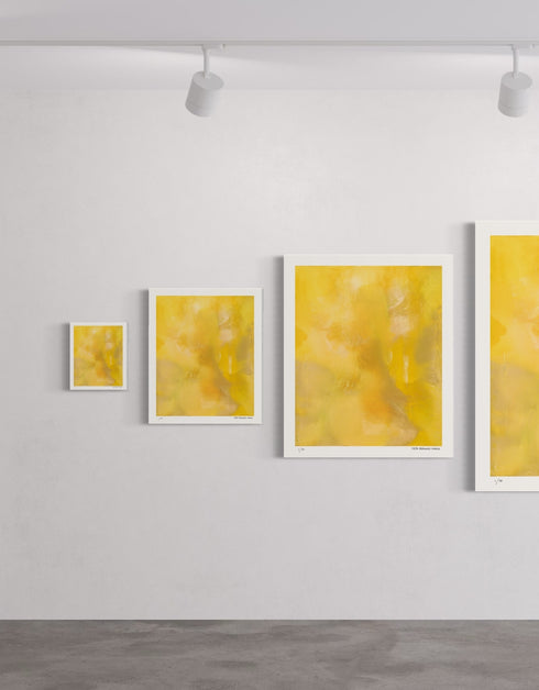 Screaming Yellow Zonker is a Limited Edition Print by Seth B. Minkin, with bold yellow tones and dynamic brushstrokes, capturing an exciting and energetic design.