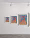 The Four Elements is a Limited Edition Print by Seth B. Minkin, with distinct colors and textures of earth, water, fire, and air, representing elemental forces.