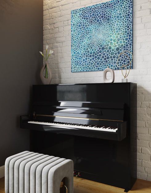 WHITE CIRCLES DEEP OCEAN | COMMISSION