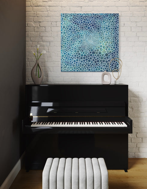 WHITE CIRCLES DEEP OCEAN | COMMISSION