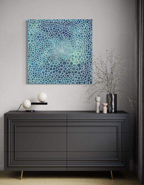 WHITE CIRCLES DEEP OCEAN | COMMISSION