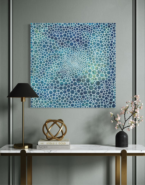 WHITE CIRCLES DEEP OCEAN | COMMISSION