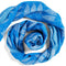 Blue Sardines large oblong modal cashmere scarf by Seth B. Minkin