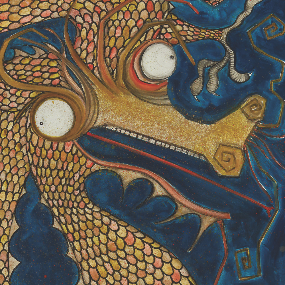 Dragon limited edition print by Seth B. Minkin