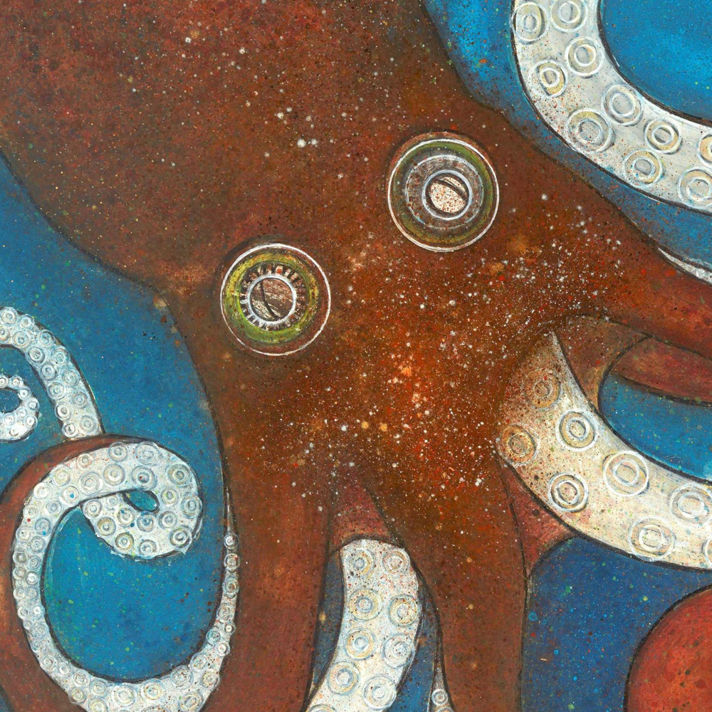 Kracken 2010 limited edition print by Seth B. Minkin