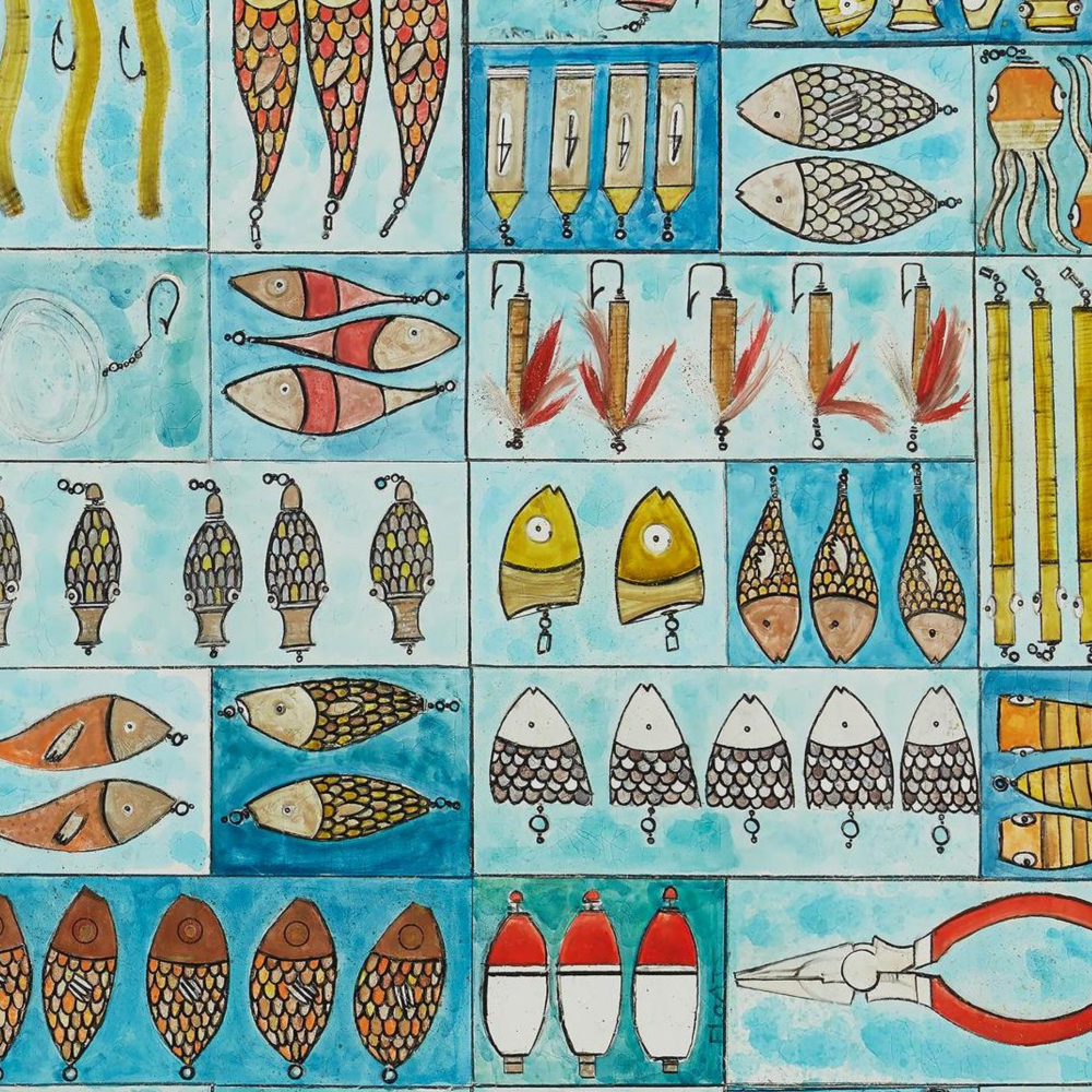 Tackle Box limited edition print by Seth B. Minkin