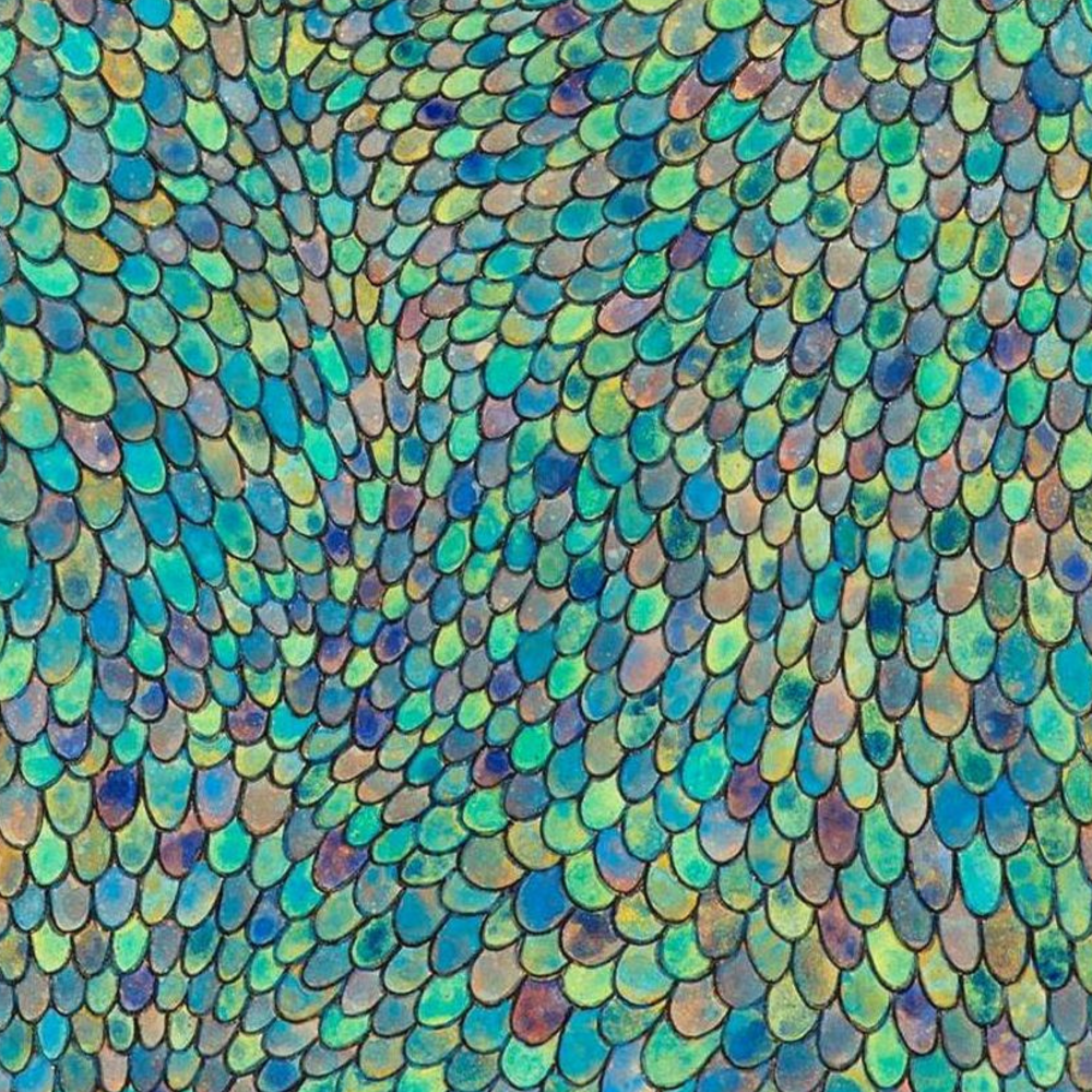 Blue Scales limited edition print by Seth B. Minkin