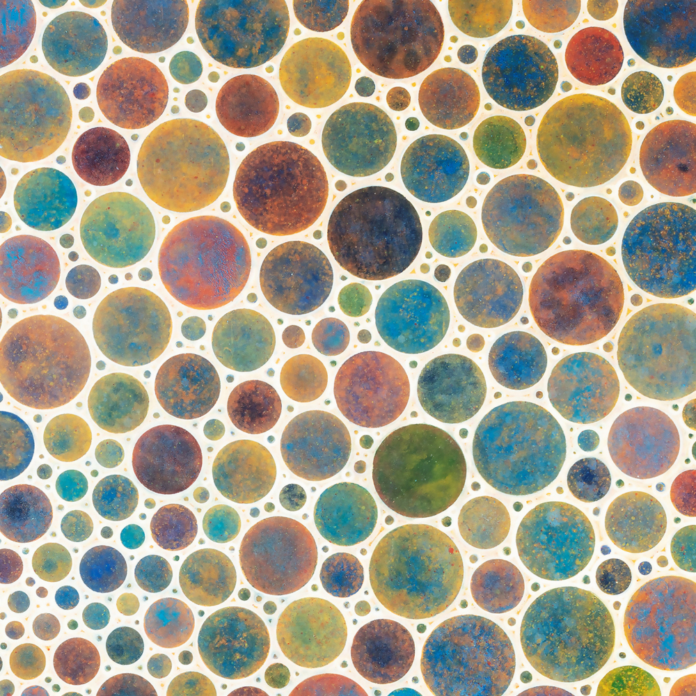 White Circles 'Moonrocks' limited edition print by Seth B. Minkin