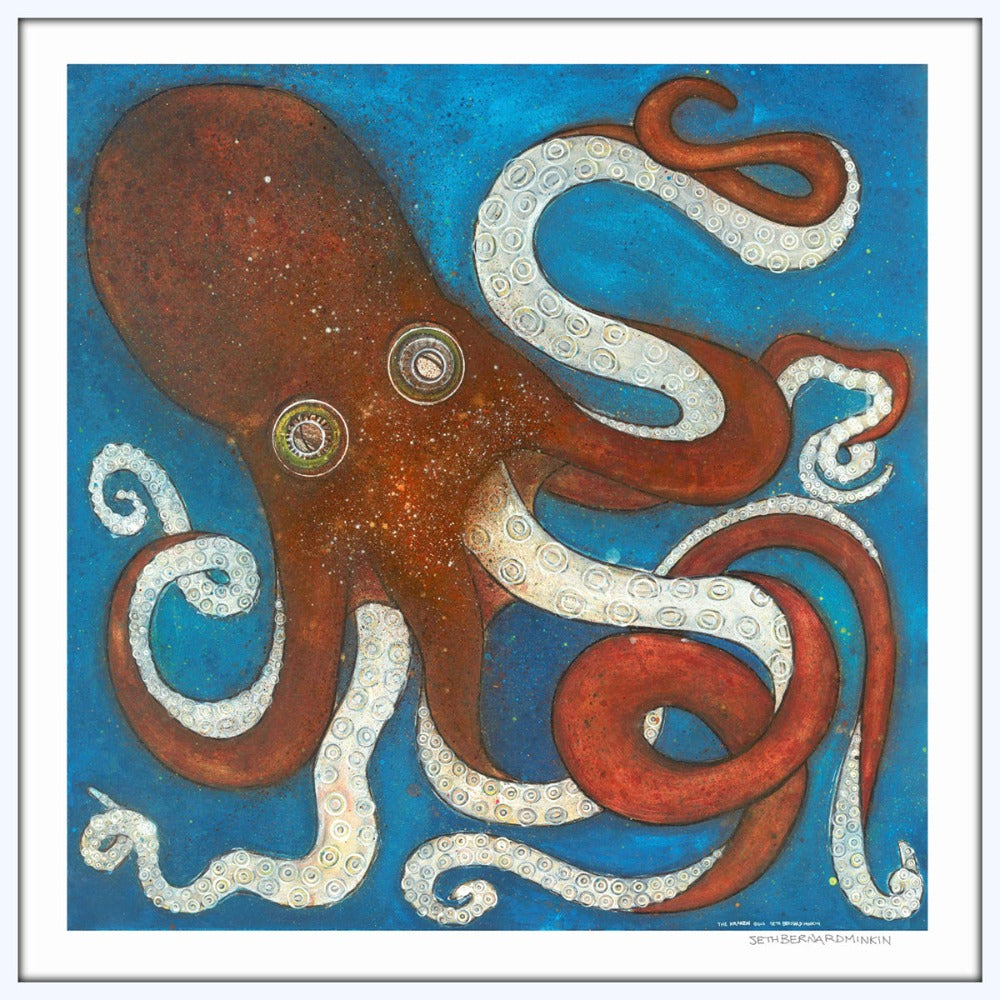 Kracken 2010 limited edition print by Seth B. Minkin
