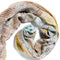 NY Harbor Chart square modal cashmere scarf by Seth B. Minkin