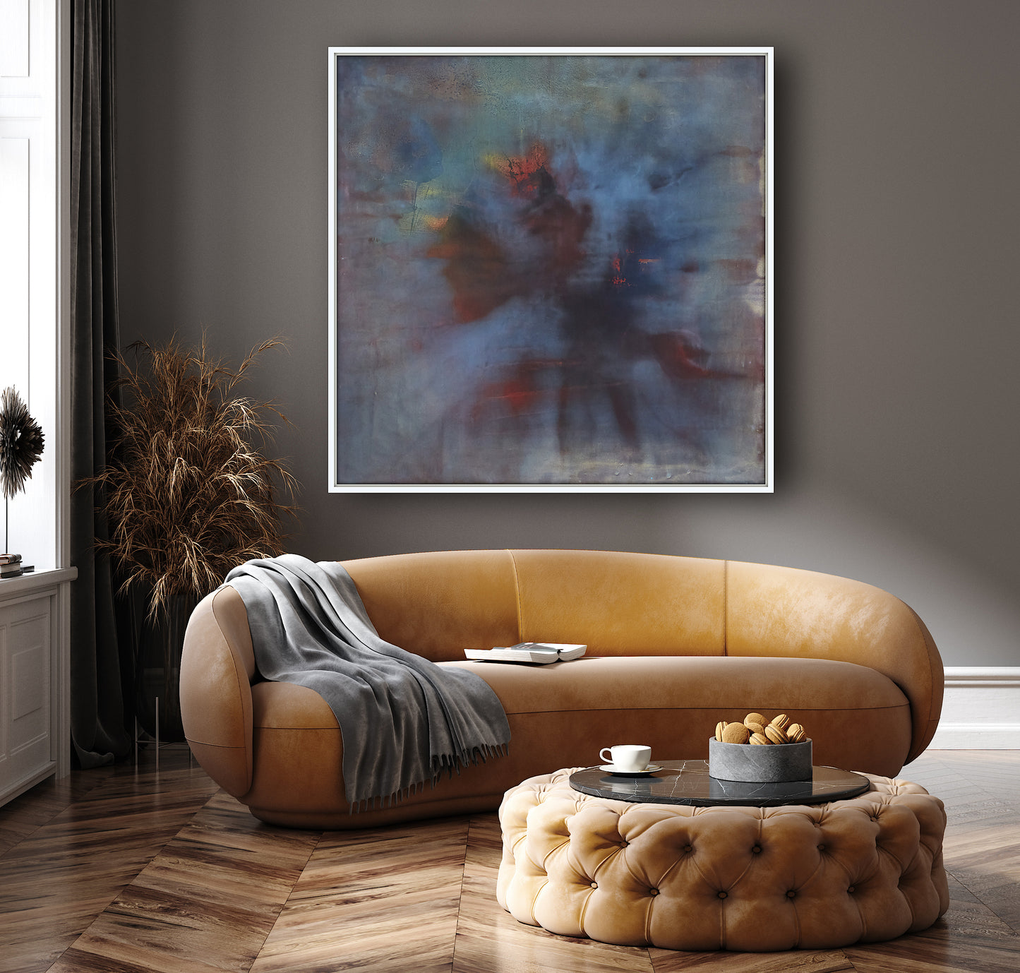 Smoke & Fire | Giclee Print on Gallery-Wrapped Stretched Canvas