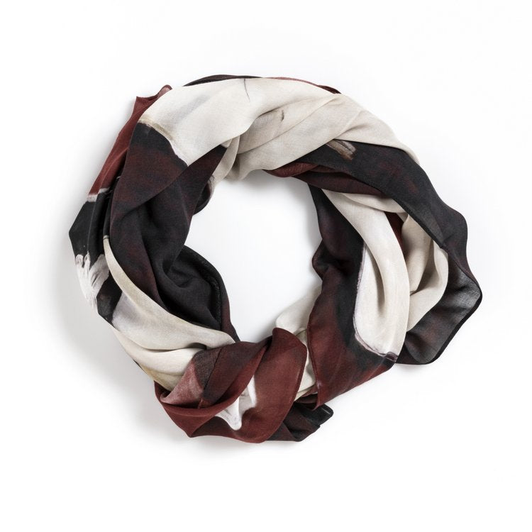 Sumo square modal cashmere scarf by Seth B. Minkin