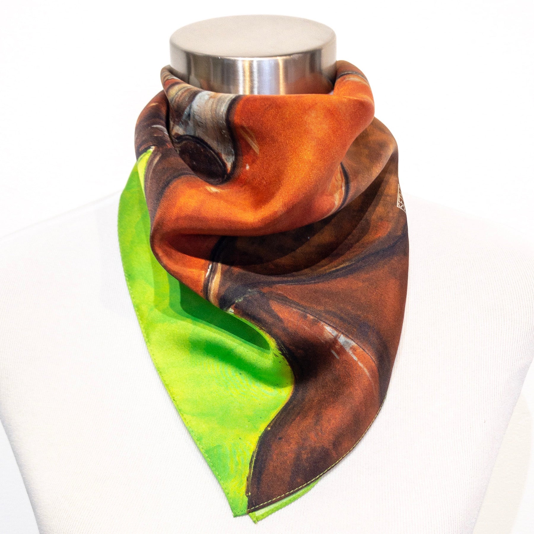 [monkey head]  [silk square] - Seth B. Minkin