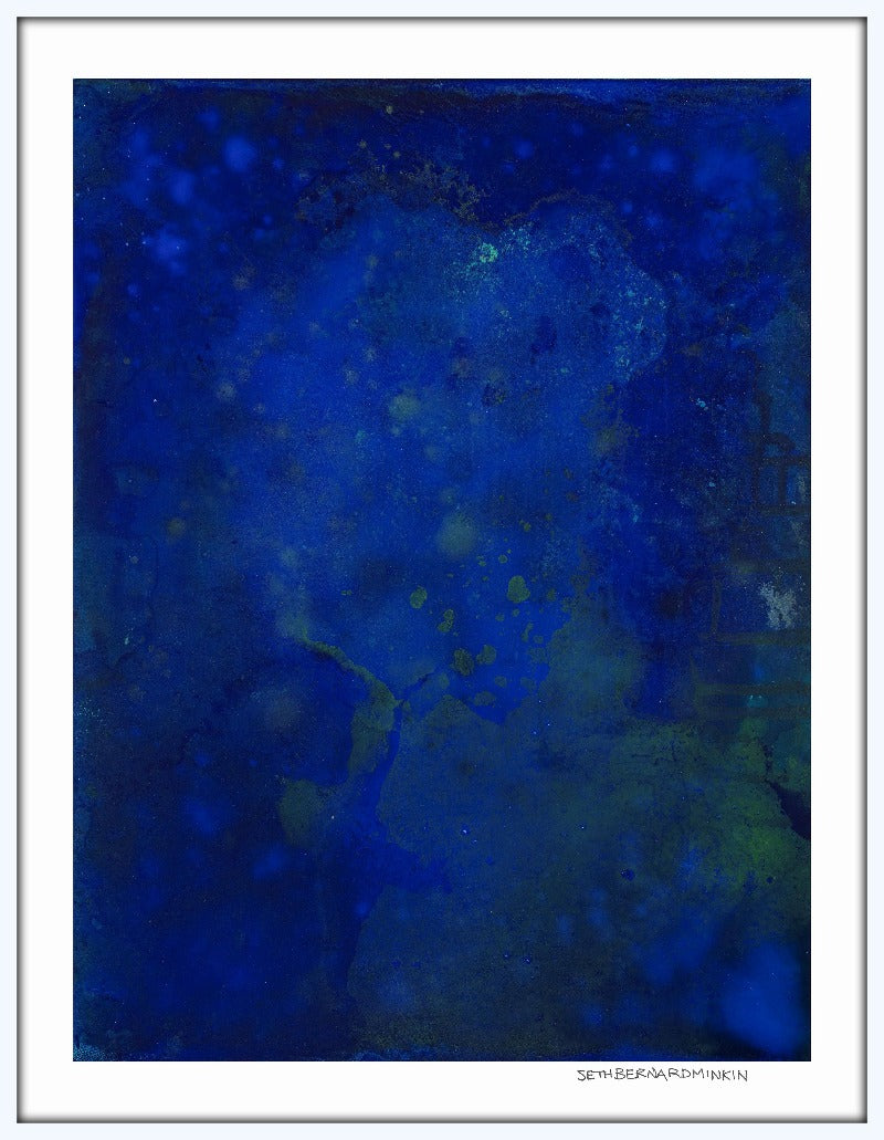 Blue Ruby limited edition print by Seth B. Minkin