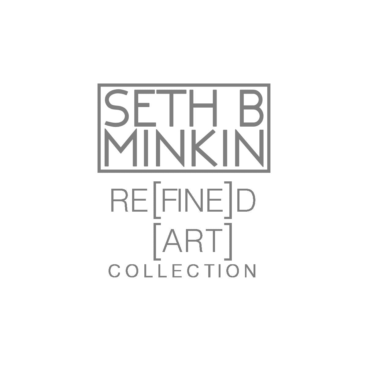 [blue manhattan]  [large oblong scarf] - Seth B. Minkin